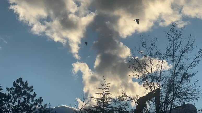 Çankırı'da gün batımı kartpostallık manzaralar oluşturdu