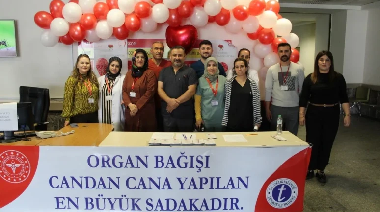 Tatvan Devlet Hastanesi organ bağışı etkinliği ile farkındalık yarattı