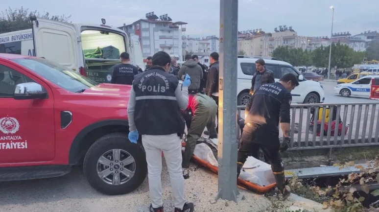 Antalya'da epilepsi hastası kayıp şahıs sulama kanalında ölü bulundu