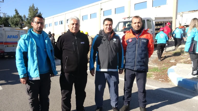 Kilis'te AFAD koordinasyonunda deprem tatbikatı gerçeği aratmayan görüntülere sahne oldu
