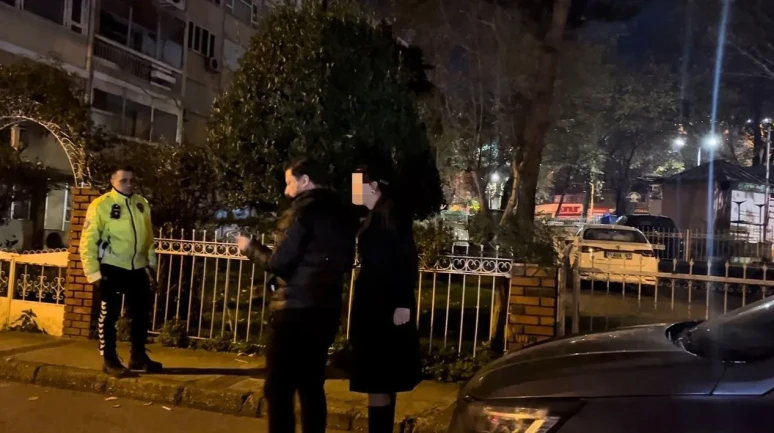 Bursa’da 1.96 promil alkollü kadın sürücü polislere hakaret ederek sinir krizi geçirdi