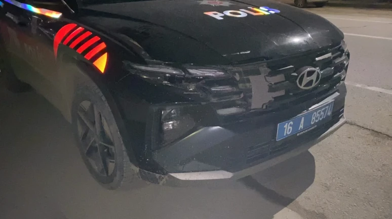 Bursa'nın İnegöl ilçesinde dur ihtarına uymayan ehliyetsiz sürücüye 95 bin 183 TL ceza