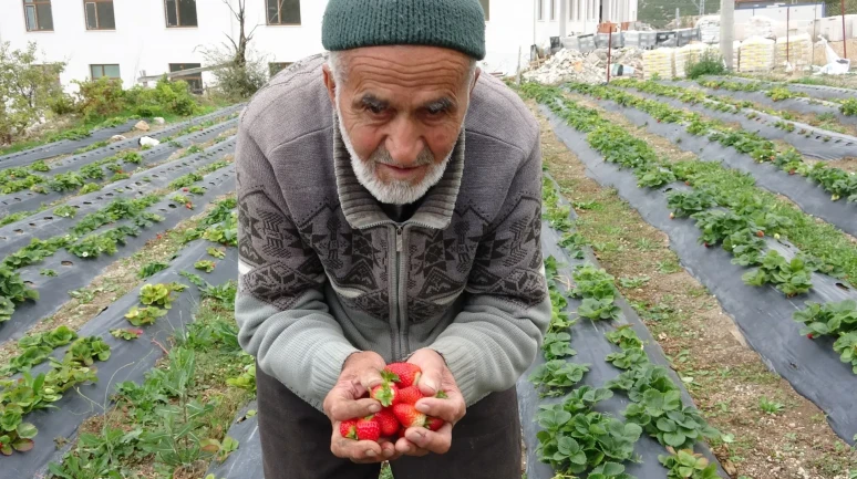 Hayır Bahçesi ile tanınan İbrahim dede bahçesinde fenalaşarak hayatını kaybetti