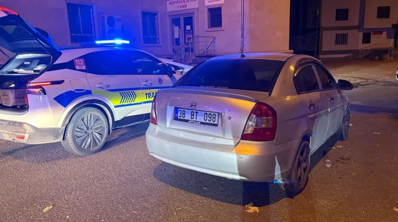 Kayseri’de polis ekiplerini uğraştıran şahıs yakalanarak ceza aldı