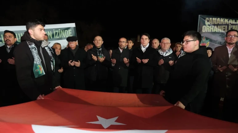 Çanakkale'de en çok şehit veren ilçe Orhaneli'nin torunları Sarıkamış Şehitlerini andı
