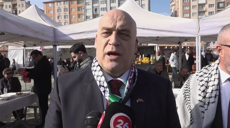 Eskişehir'de Filistin Büyükelçisi Nasri Abu Jaish: İsrail katliamı durmadı