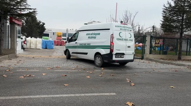 Konya'da forkliftin altında kalan yabancı uyruklu kişi hayatını kaybetti