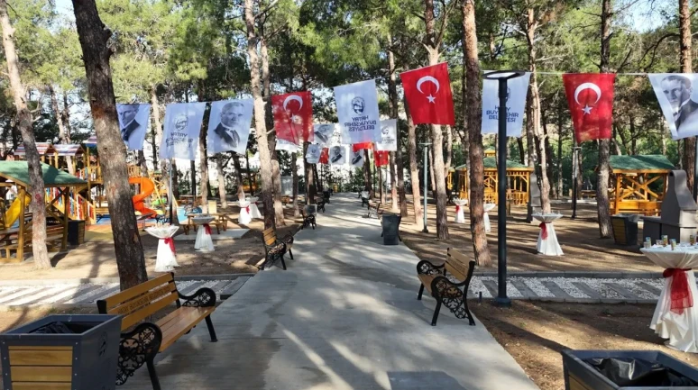 İskenderun'a 15 bin metrekarelik Orman Parkı açıldı