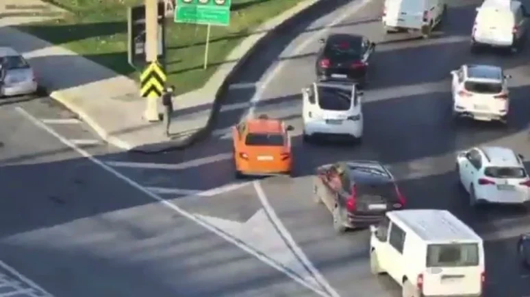 Beykoz'da dron destekli trafik denetiminde 43 araca 93 bin lira ceza