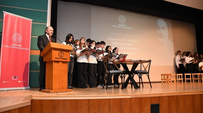 Eskişehir'de Mehmet Âkif Ersoy’u anma programı yoğun katılımla gerçekleştirildi