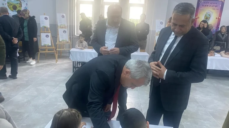 Erzurum'da küçük yüreklerden büyük dayanışma örneği sergilendi