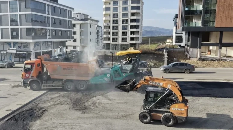 Samsun’da kavşak düzenlemeleri için son çalışmalar tamamlanıyor