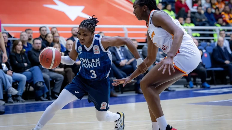 Galatasaray Halkbank Kadınlar Türkiye Kupası’nda Emlak Konut’u 66-64 mağlup etti