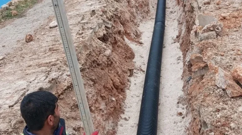 MARSU, Kızıltepe'nin Eroğlu Mahallesi'nde atık su sorununu çözdü