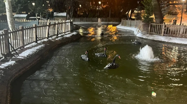 Ankara’da kar yağışının ardından hava sıcaklığı eksi 11 dereceye kadar düştü