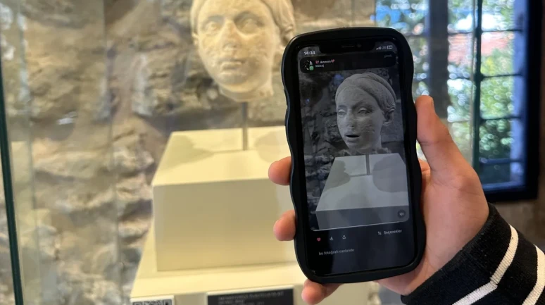 Marmaris’te öğrenciler teknolojiyle geçmişi buluşturan projeye imza attı