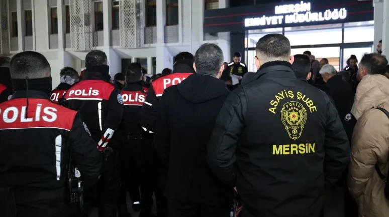 Mersin merkezli 9 ilde sazan sarmalı operasyonuyla 28 şüpheli yakalandı