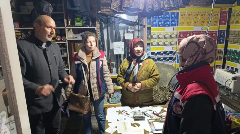 Bozdoğan'da gübre ve tüp bayilerine patlayıcı denetimi