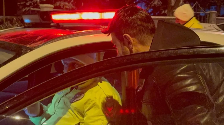 Kayseri'de 0,57 promil alkollü çıkan sürücüye 11 bin 629 lira ceza kesildi