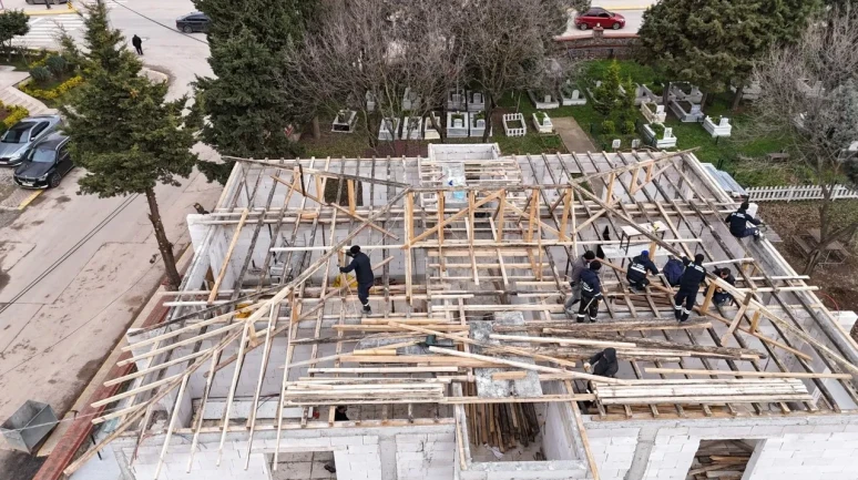 Kartepe Belediyesi cenaze hizmetleri binasının kapasitesini artırıyor