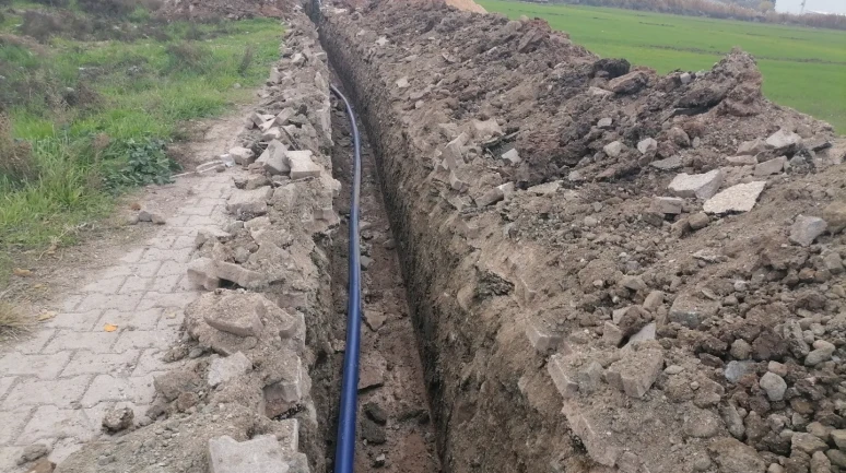 Hatay’da Kazkeli Mahallesi’nin 30 yıllık içme suyu hattı yenilendi