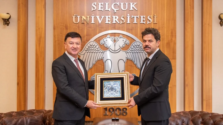 Selçuk Üniversitesi ve Zarmed Üniversitesi arasındaki iş birliği güçleniyor