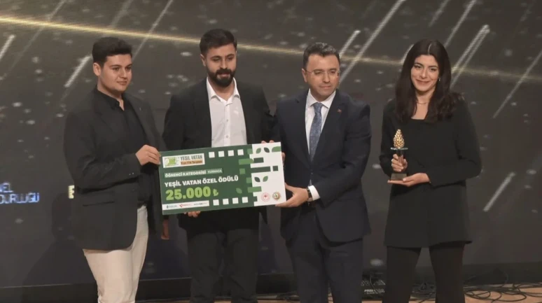 Ankara’da Yeşil Vatan Kısa Film Yarışması ödül töreni gerçekleştirildi