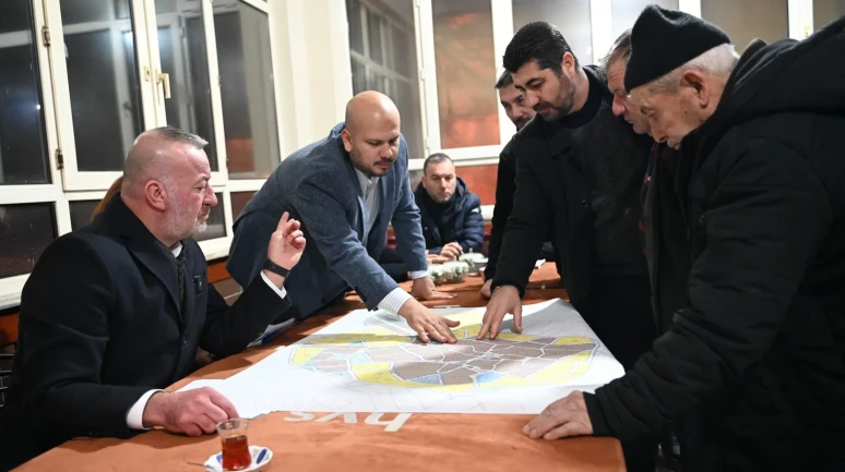 Karacabey'de kırsal mahalleler için yeni imar planları halkla paylaşıldı