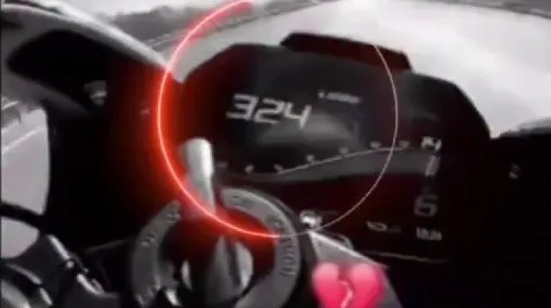 Hatay'da otobanda 324 km hız yapan motosikletli sürücü jandarma tarafından yakalandı