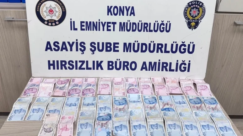 Konya'da hırsızı montundaki fosfor detayı ele verdi