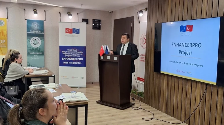 Gaziantep, Adıyaman ve Kilis'te ENHANCER PRO ortak kullanım tesisleri hibe programı tanıtıldı