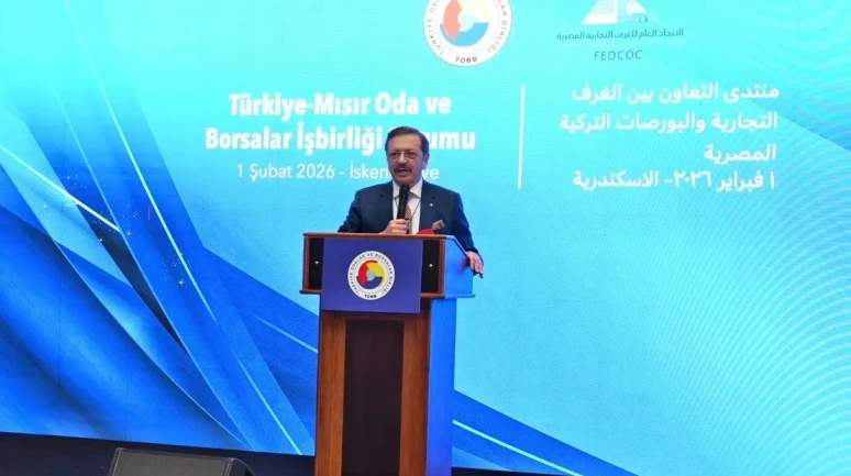 GTB ve Mısırlı ticaret odaları tarım ve gıda alanında iş birliği protokolü imzaladı