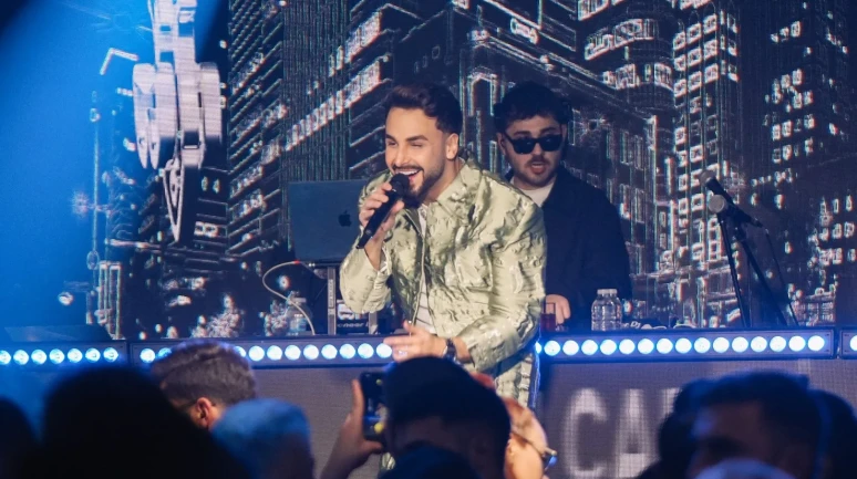 Uludağ'da Sefo ile kış festivalinde unutulmaz gece yaşandı