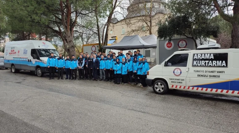 TDV Denizli arama kurtarma ekibi AFAD akreditasyonuyla güçleniyor